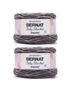Manta Bernat Baby Dappled 300g Poliester Carbón