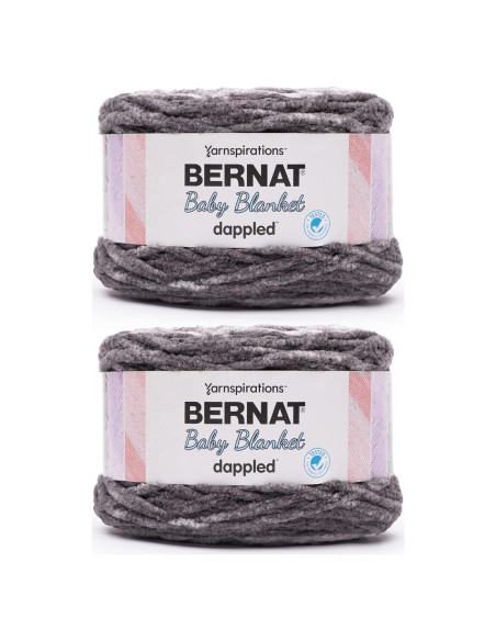 Manta Bernat Baby Dappled 300g Poliester Carbón