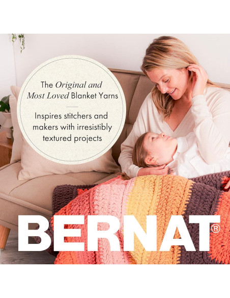 Manta Bernat Baby Dappled 300g Poliester Carbón