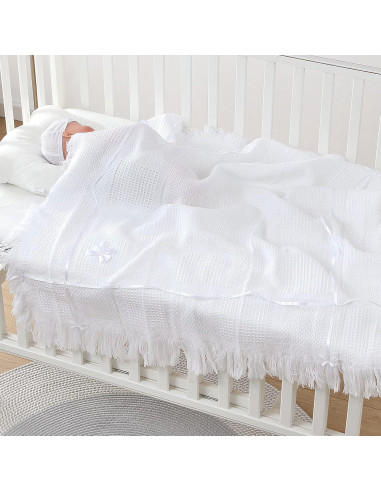Manta de Recepción Booulfi para Bebé 45x45 cm Unisex