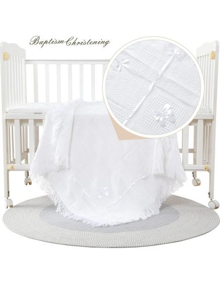 Manta de Recepción Booulfi para Bebé 45x45 cm Unisex