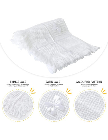 Manta de Recepción Booulfi para Bebé 45x45 cm Unisex