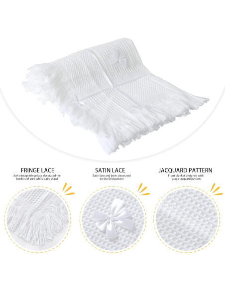 Manta de Recepción Booulfi para Bebé 45x45 cm Unisex