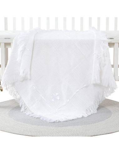 Manta de Recepción Booulfi para Bebé 45x45 cm Unisex