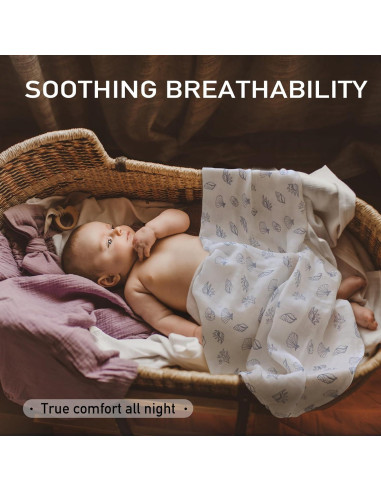 Paños de Eructo LYRICHOM BABY 70% Viscosa 6 Piezas 70x70cm