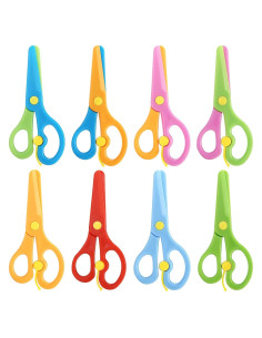 Tijeras de Seguridad LOVESTOWN para Niños - 8 Piezas