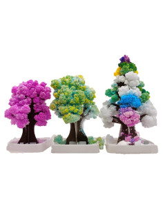 Mini Árbol de Navidad Creciente Geduochn 17x10 cm DIY Ciencia