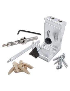 Kit de Plantilla de Agujeros de Pocket Herramientas Generales 76 Pcs