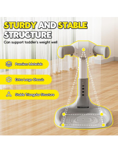 Soporte de Ducha para Bebé Fotoumgl Ajustable Antideslizante 2