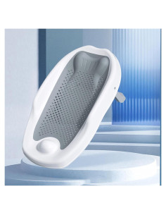 Asiento de Soporte para Baño de Bebé Antideslizante Gris