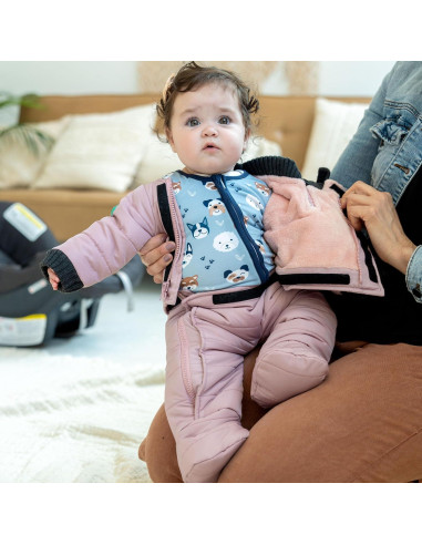 Abrigo de Invierno Buckle Me Baby para Asiento de Auto 3 Meses