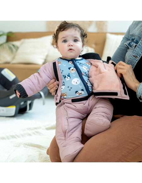 Abrigo de Invierno Buckle Me Baby para Asiento de Auto 3 Meses