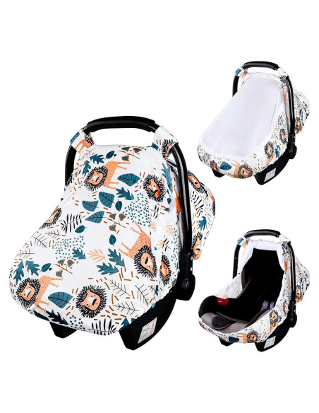 Cubierta de Asiento de Coche SWESEN para Bebés León Transpirable