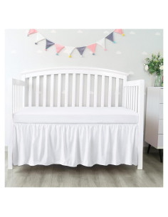Funda de Cuna Biloban 132x71 cm con Caída 36 cm Ajustable