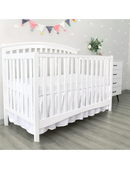 Funda de Cuna Biloban 132x71 cm con Caída 36 cm Ajustable