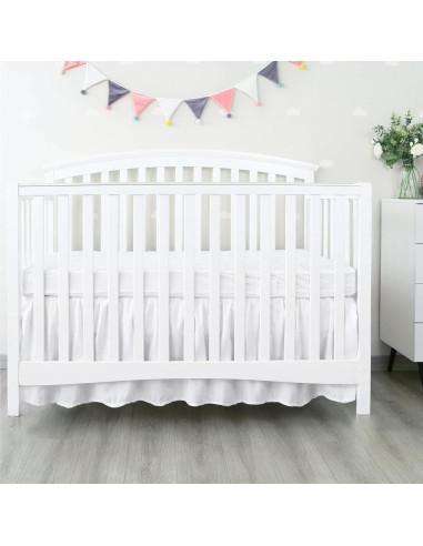 Funda de Cuna Biloban 132x71 cm con Caída 36 cm Ajustable