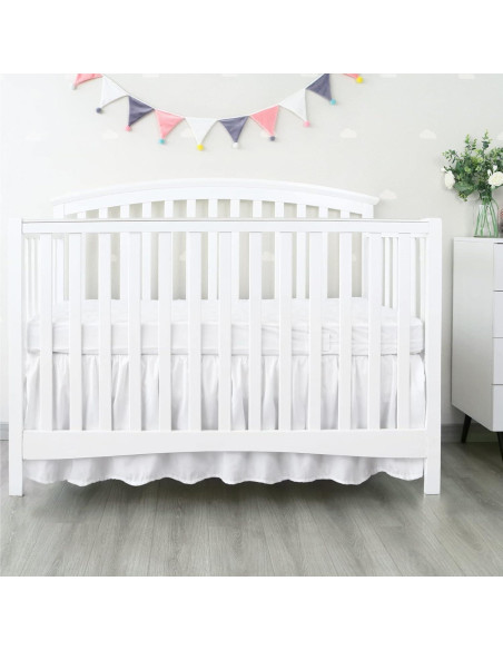 Funda de Cuna Biloban 132x71 cm con Caída 36 cm Ajustable