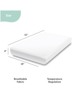 Juego de Sábanas Ajustadas Orgánicas The Peanutshell 4 Piezas 2