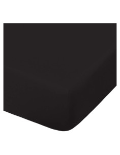 Sábana Ajustable NTBAY Microfibra 71x132 cm Negra para Cuna