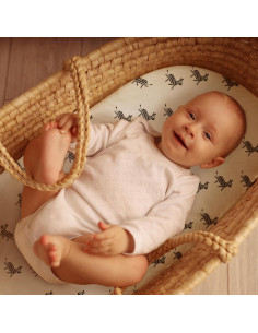 Sábanas Ajustadas para Cuna Gllquen Baby 2 Piezas Algodón Orgánico 2