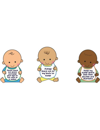 Faldón de Cuna MD Home Decore 100% Algodón Gris Claro 35.56 cm