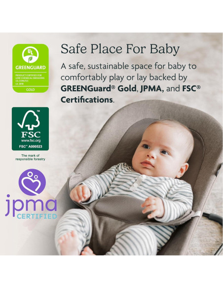 Bouncer UPPAbaby Mira 2-en-1 Portátil Charlie - 13.2 kg