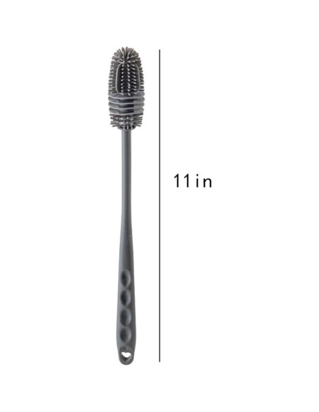 Cepillo Limpiador de Botellas EYAKEG de Silicona 28 cm