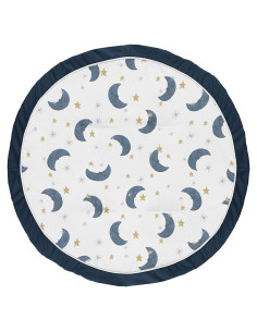 Alfombra de Juego Sweet Jojo Designs Luna y Estrella 91 cm