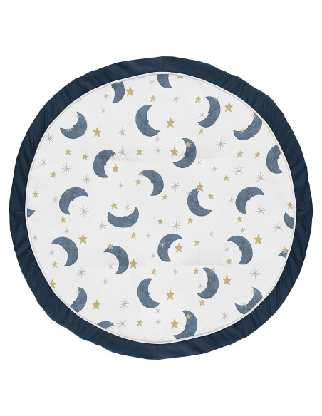 Alfombra de Juego Sweet Jojo Designs Luna y Estrella 91 cm