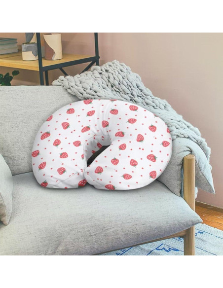 Funda de Almohada de Lactancia TSVAGA Fresa Suave y Transpirable Funda de Almohada de Lactancia TSVAGA Fresa Suave y Transpirable