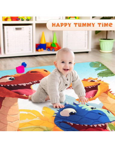 Alfombra de Juego para Bebés 150x180 cm Antideslizante y Lavable