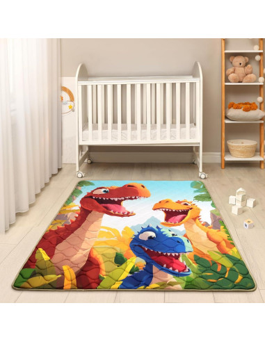 Alfombra de Juego para Bebés 150x180 cm Antideslizante y Lavable