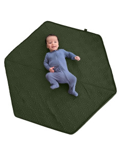 Alfombra de Juego Boppy Laberinto Musgo - Plegable y Antideslizante