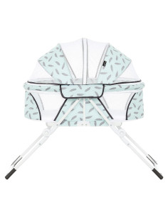 Cuna Portátil Dream On Me Karley Plus Azul Hielo 101.6x91.4cm