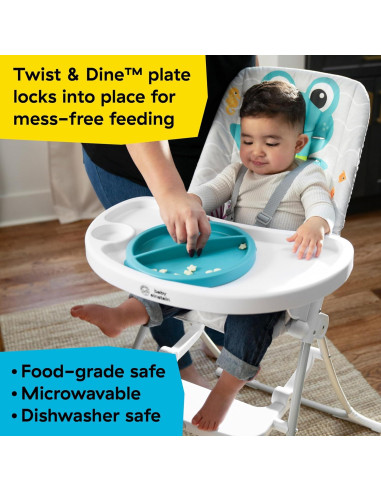 Silla Alta Plegable Baby Einstein Exploradores del Océano 2 en 1