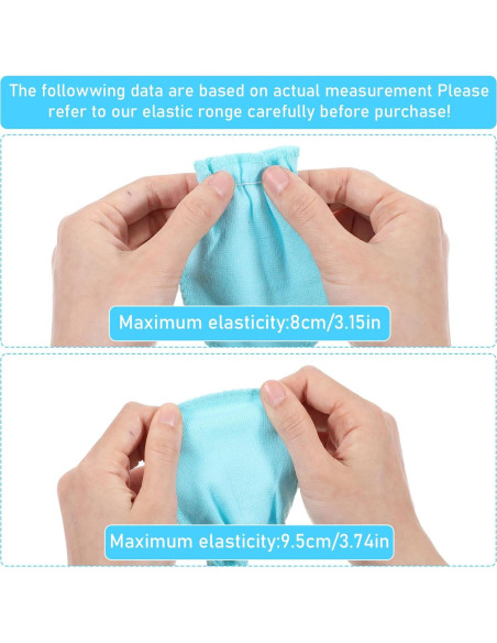 16 Pares de Manoplas para Bebés HekouJiub 0-6 Meses Algodón