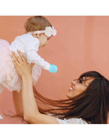 16 Pares de Manoplas para Bebés HekouJiub 0-6 Meses Algodón