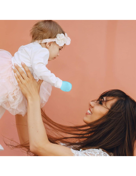 16 Pares de Manoplas para Bebés HekouJiub 0-6 Meses Algodón