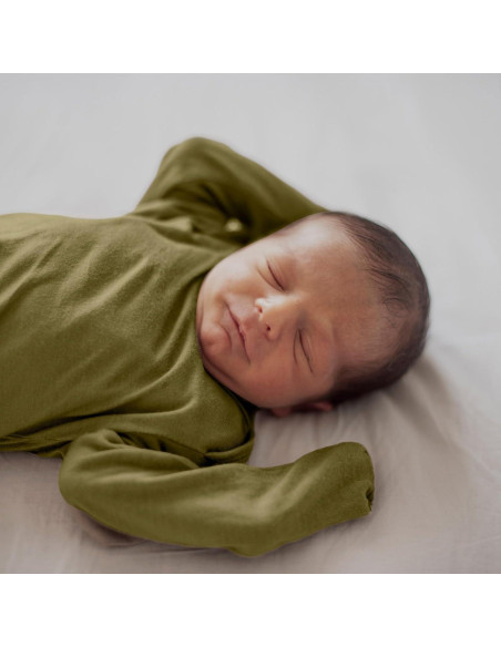 Trajes de Bebé OPAWO con Nudos y Sombrero 0-3 Meses