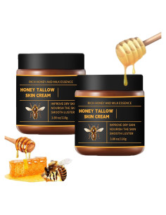 Bálsamo Hidratante Marroomi - Tallow de Res y Miel Cruda 100g