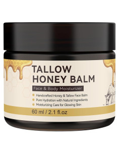 Bálsamo Hidratante HEOOEN con Sebo de Res y Miel 59.5g