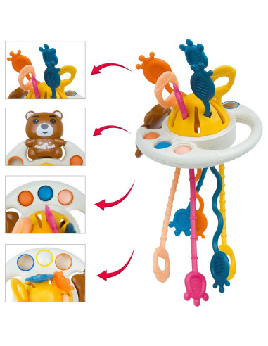 Juguete Montessori de Actividad Imireux para Bebés 6-18 Meses