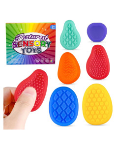 Juguetes Antiestrés Sensoriales BMSQOFD - Paquete de 6 Piezas