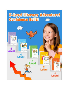 Tarjetas de Palabras de Vista HOQEEWIPE 250 Juegos Reutilizables 2