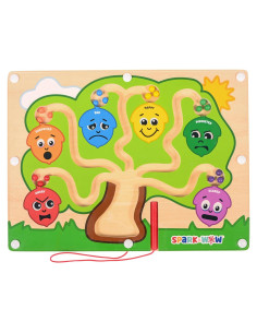 Laberinto Magnético SPARK & WOW | Árbol de Emociones 29.85x22.35cm
