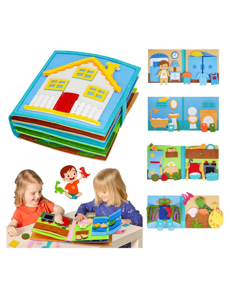 Libro de Actividades Montessori Cobelae para Niños 1-3 Años