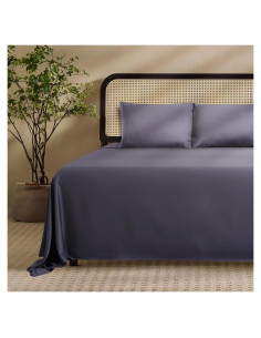 Juego de Sábanas King EPITEX 4 Piezas Viscosa Bambú 200 Hilos