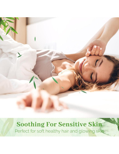 Sábana Ajustada Doble YIYEA Viscosa Bambú 400 Hilos Verde