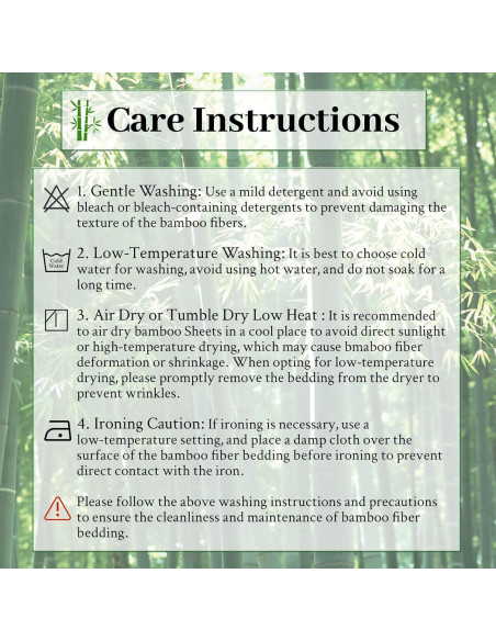 Sábana Ajustada Doble YIYEA Viscosa Bambú 400 Hilos Verde