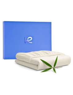 Sábana Ajustable King Kickoff Home Viscosa de Bambú 100% Orgánica